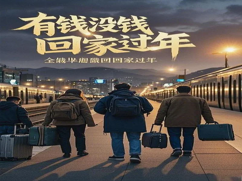 游子归乡,明天视频拜年:很高兴回到家乡,让我们一起为武汉而战